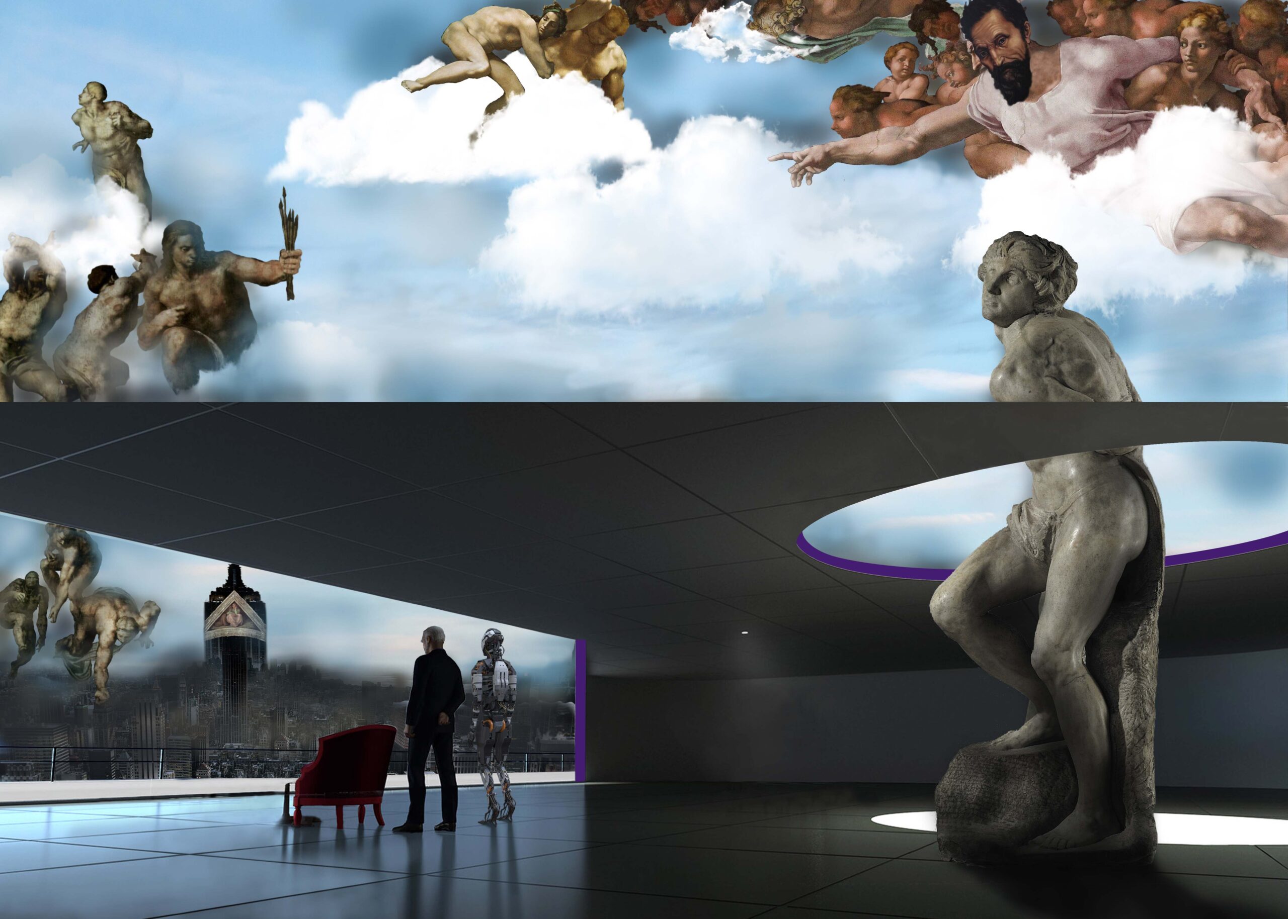 pittura colta, postmodern, resim, sanat, kavramsal, digital art, digital collage