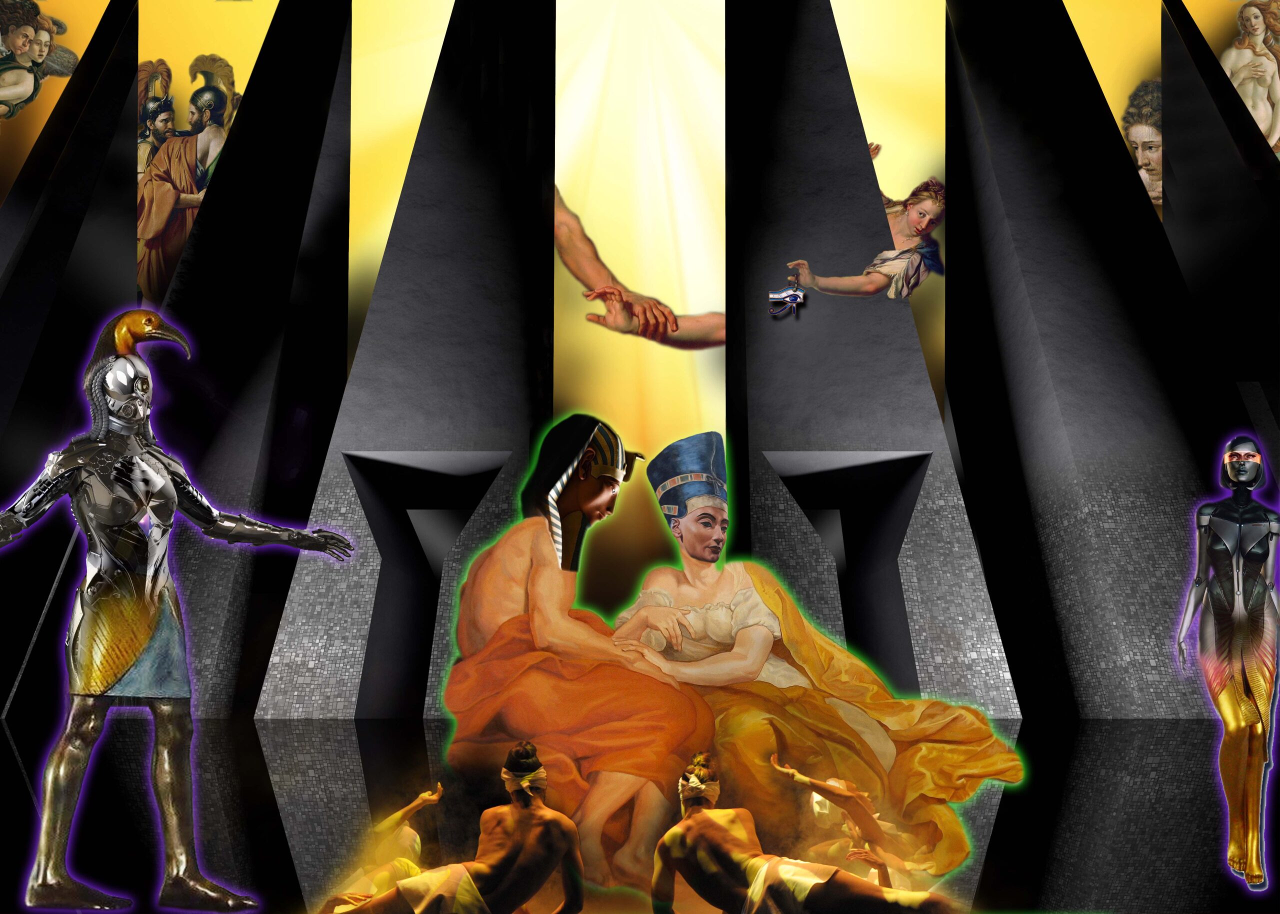 pittura colta, postmodern, resim, sanat, kavramsal, digital art, digital collage