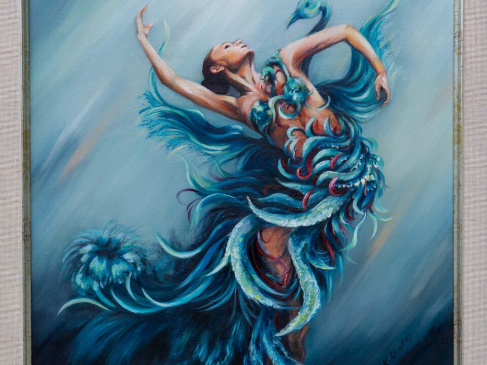 simurg, zümrüdü anka, phoenix, emerald phoenix